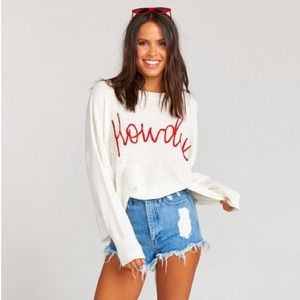 ISO SMYM WOODSY SWEATER